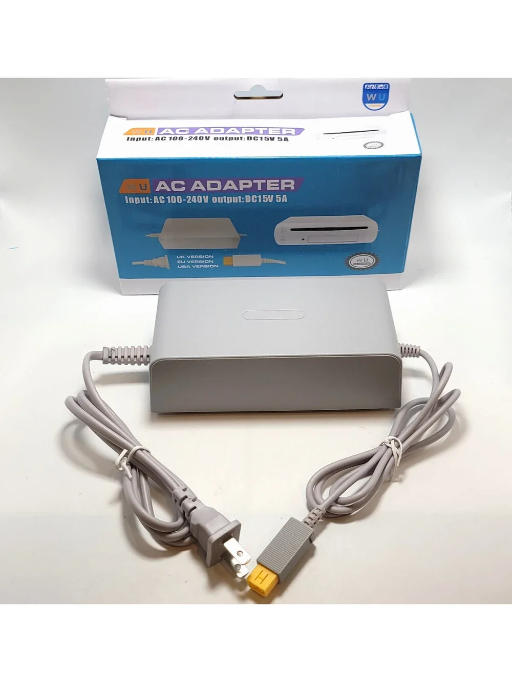 AC Adapter Charger for Wii U Console Replacement Power Supply Cord WUP-002